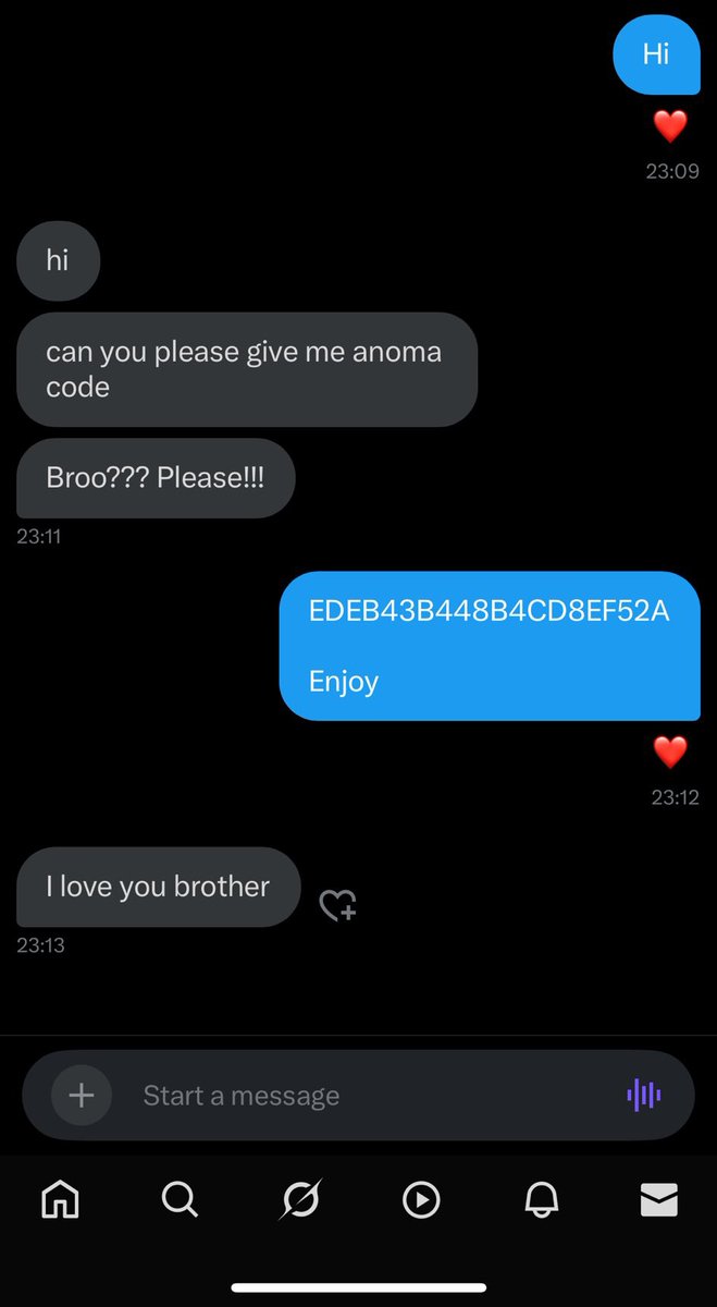 💎 NOTHING JUST GRINDING ABOMA WITH 3RD ACC 🔥
💎 AND GIVING RANDOM ACC CODES FREE

♦️ ARE YOU FRUSTRATED TO FINDING ANOMA CODE ❓ 
♦️ HERE'S GUIDE 👇 I HAVE 9 CODES 

✅ LIKE THIS POST 
✅ DM FOR CODEE
✅ REPOST IT
✅ COMMENT 

🚨9 MORE FREE CODE GIVEAWAY 🎉 
🚨 REST OF CODES