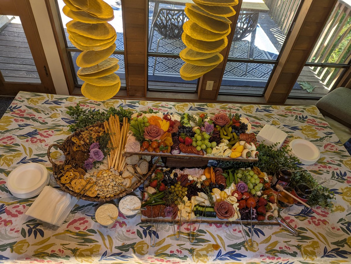 CassMutt's tweet image. My mom has been a lot this wedding because she wants everything to be perfect for me. Part of that included the biggest charcuterie board of my life. I am NOT complaining ππ