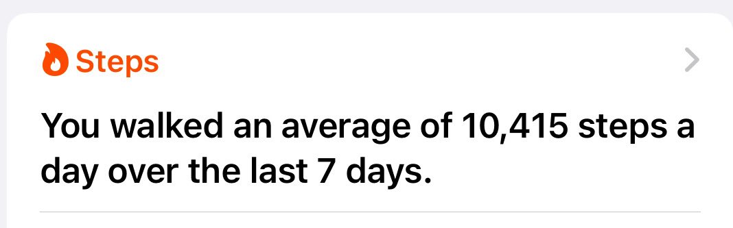 Nir7ann's tweet image. Gotta do 10k steps a day Minimum.
Enjoy this beautiful summer.
Who’s active?