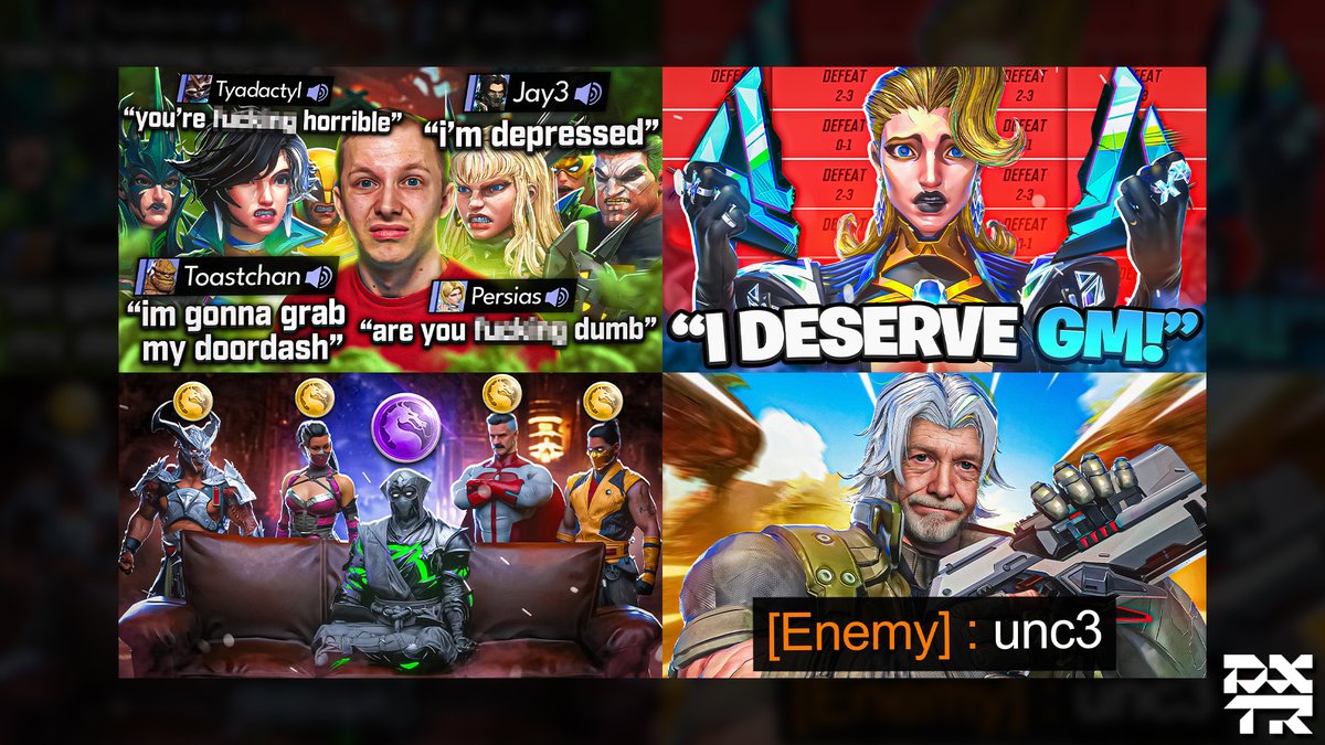 dexterhere_'s tweet image. Recent Thumbnails i did.
Any feedback is appreciated.
DM for commissions!