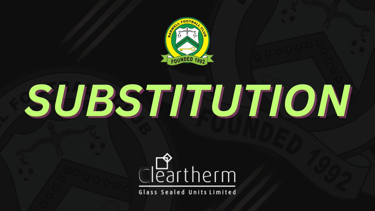 83mins: Another Barwell change, Ahmada, Arthur and Adegoke on for Dowd, Hakeem and Chettle.
MAC 2-1 BAR