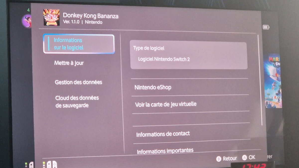 Argonaute05's tweet image. Ah bah nice ça nous enlève ça discrètement avec les jeux switch 2 ou j&apos;ai mal compris un truc 

 @NintendHOME t&apos;as une info là dessus ?