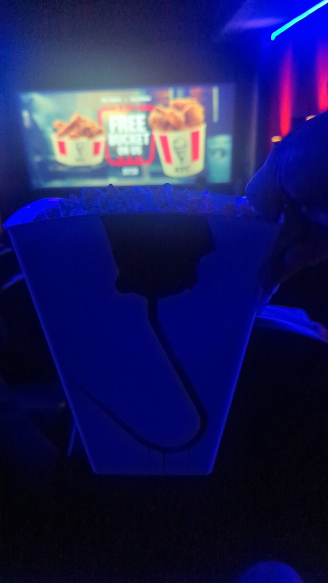 NFCreeps's tweet image. It's Fantastic Four but I had to get this, I Know What You Did Last Summer popcorn bucket