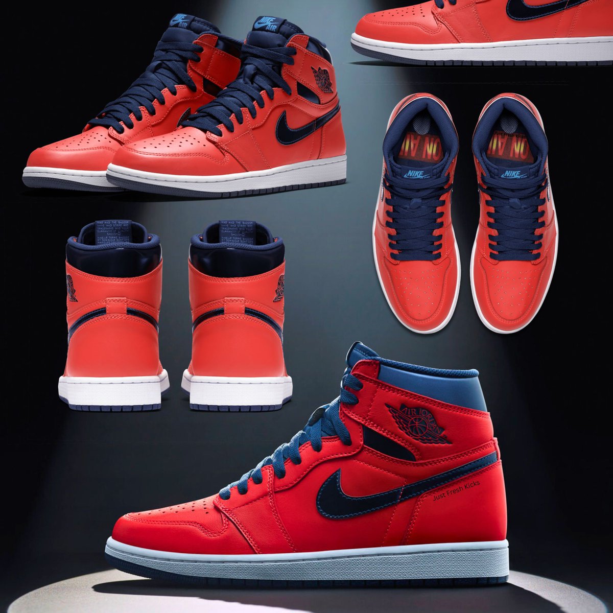 SneakerAlertHD's tweet image. Air Jordan 1 &quot;On Air&quot; ❤️🤍