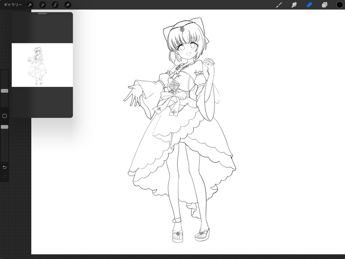 jetcarrot's tweet image. Apple Pencil Proの充電中にWip投稿
次は右側を埋めていくよ٩( &apos;ω&apos; )و