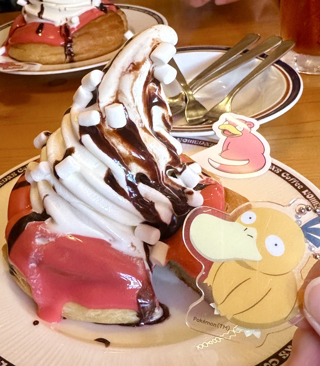tg__00__'s tweet image. コメダでポケモンコラボ食べてきた🍽
