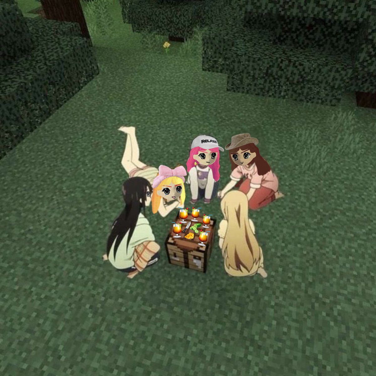 delaneyyjunee's tweet image. the children yearn to relax