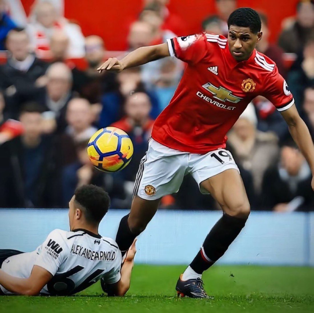 FCBJoeyy's tweet image. We’re surely gonna see Rashford humiliate Trent again in the next El Clasico….