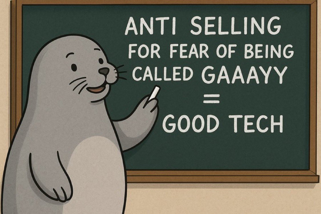 When people don’t respect tech…