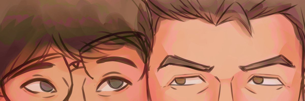 arielleielle's tweet image. good morning #dateeverythingtwt
new banner sketch of me and Dorian doing that one trend or something