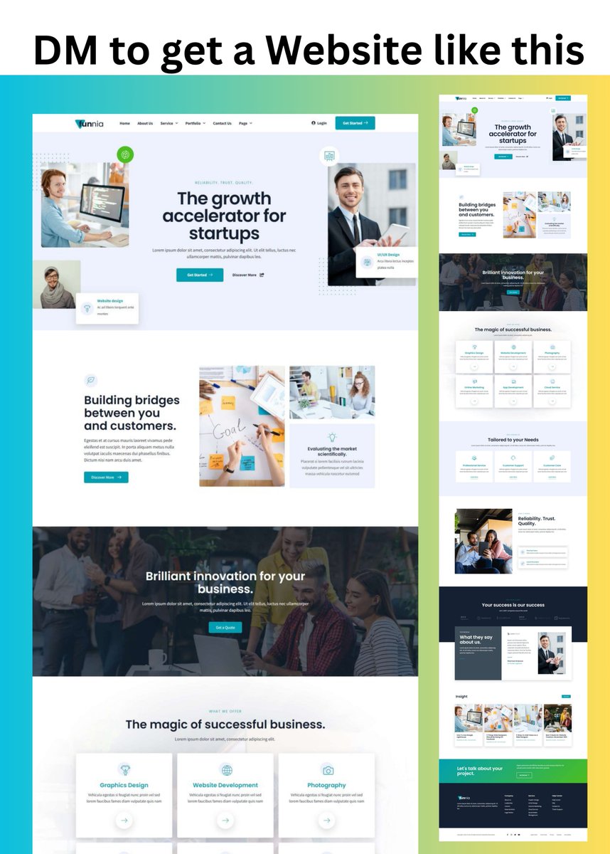 milanthego's tweet image. WordPress website design using Elementor page builder for your brand.
#websitedesign #webdesing