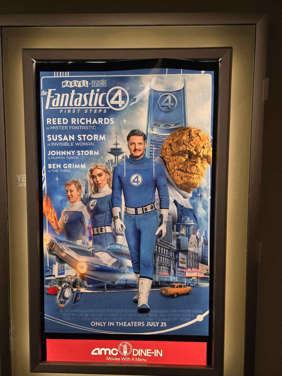 HorrorMiser63's tweet image. Here we go!  #FantasticFourFirstSteps