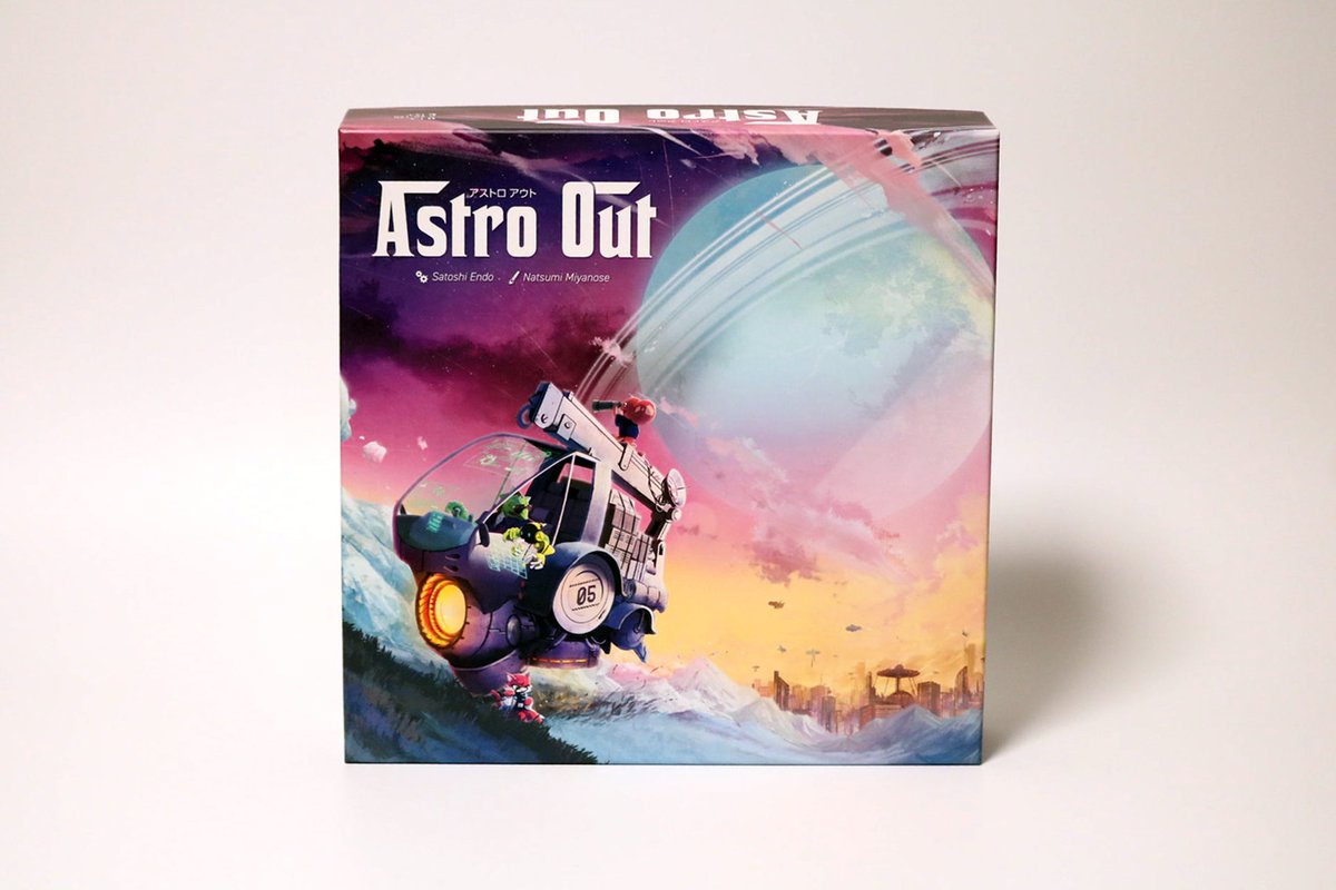 SuiWorks_dtp's tweet image. 『Astro Outアストロアウト』のサンプル写真を公開！

箱は30×30cmの大箱です👍
マットな質感がとても良いですね。