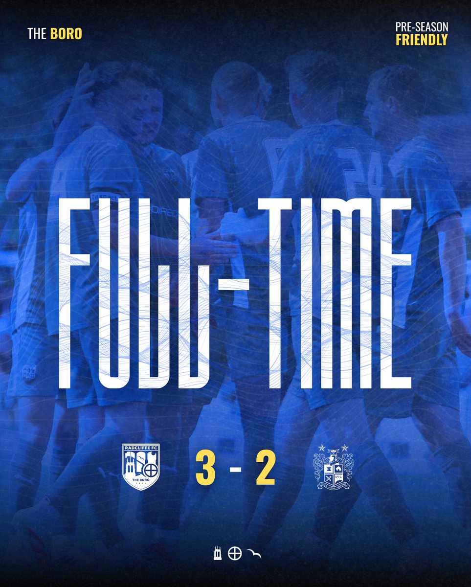 radcliffeboro's tweet image. The Paul Hilton Trophy is 𝗼𝘂𝗿𝘀 🙌

[FT] 🔵 3-2 ⚪️ | #WeAreRadcliffe #UTB
