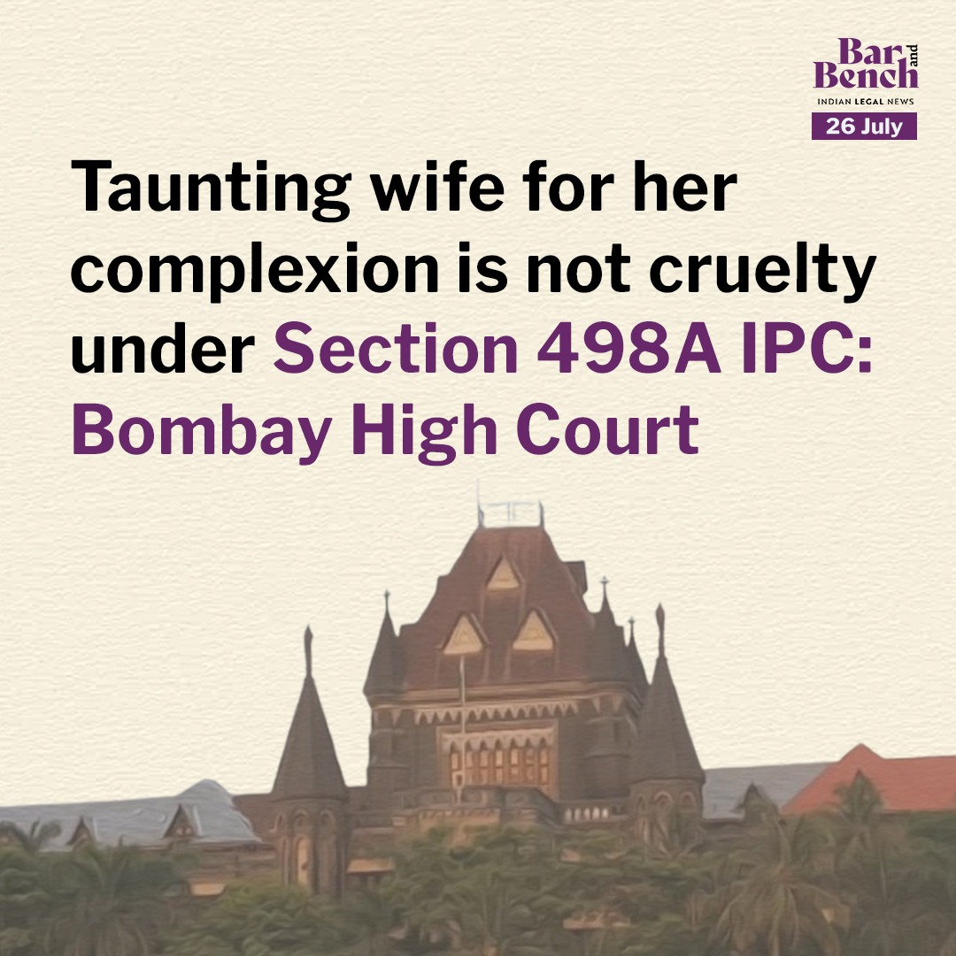 Sandeep VS State (@imra_mra) on Twitter photo Even such baseless allegations lead to the filing of cases under Section #498A. For nearly 40 years the courts have been interpreting this absurd law yet no one truly understands it.
<a href="/narendramodi/">Narendra Modi</a> <a href="/AmitShah/">Amit Shah</a> <a href="/arjunrammeghwal/">Arjun Ram Meghwal</a> आप तीनो का दिल से शुक्रिया ऐसे ही चुप बैठे रहो.. Even such baseless allegations lead to the filing of cases under Section #498A. For nearly 40 years the courts have been interpreting this absurd law yet no one truly understands it.
<a href="/narendramodi/">Narendra Modi</a> <a href="/AmitShah/">Amit Shah</a> <a href="/arjunrammeghwal/">Arjun Ram Meghwal</a> आप तीनो का दिल से शुक्रिया ऐसे ही चुप बैठे रहो..