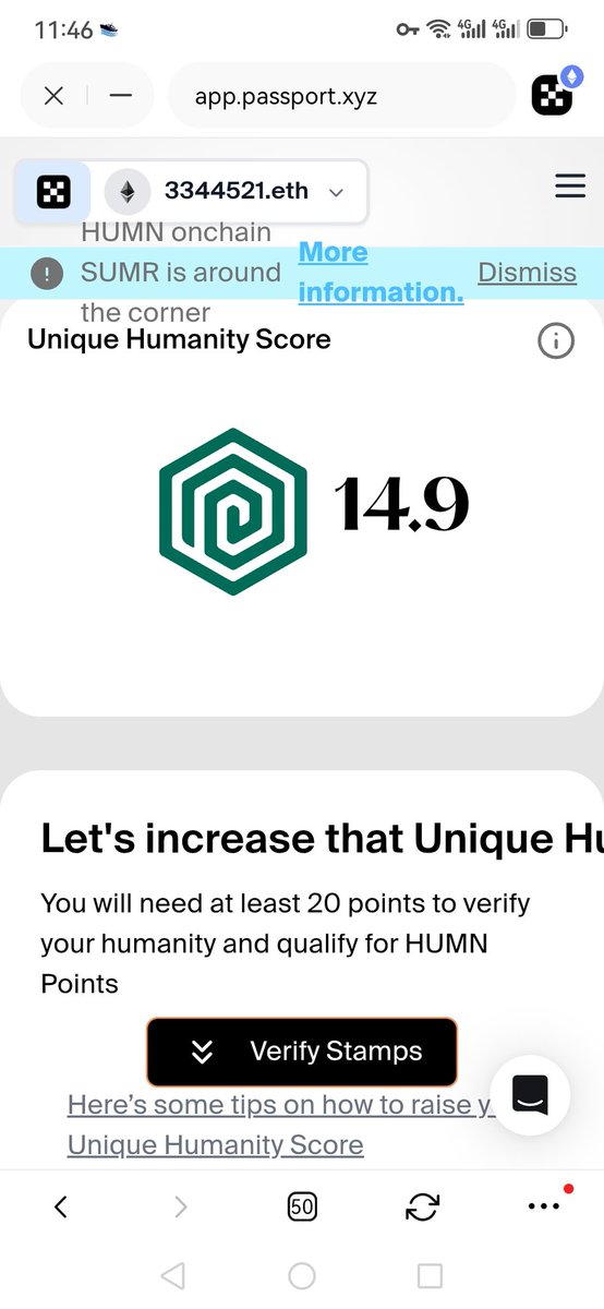ZF_lab's tweet image. Gitcoin 20分又更新,好久没看从60分变10几分了。用的项目方也不多,一天天改规则,还不如直接搞个扫脸实在。
7.13前有20分的获得双倍积分,超过25分的活动OG Guild 角色
查询链接:app.passport.xyz