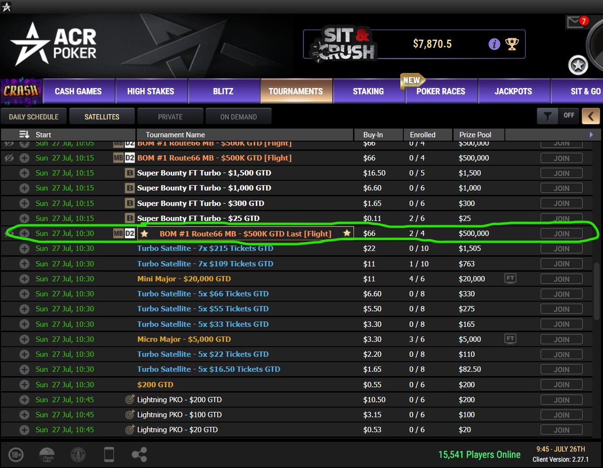 ACR_POKER's tweet image. 💪Massive Weekend on ACR!
LAST full day to qualify for the $66 ➝ $500K Mystery Bounty!
💥 Knock out a player on Day 2 and instantly claim your Mystery Bounty ...Top prize is $50,000 💸
🫣 Once a bounty is claimed, it disappears from the prize chart for all to see.
🧠 Already…