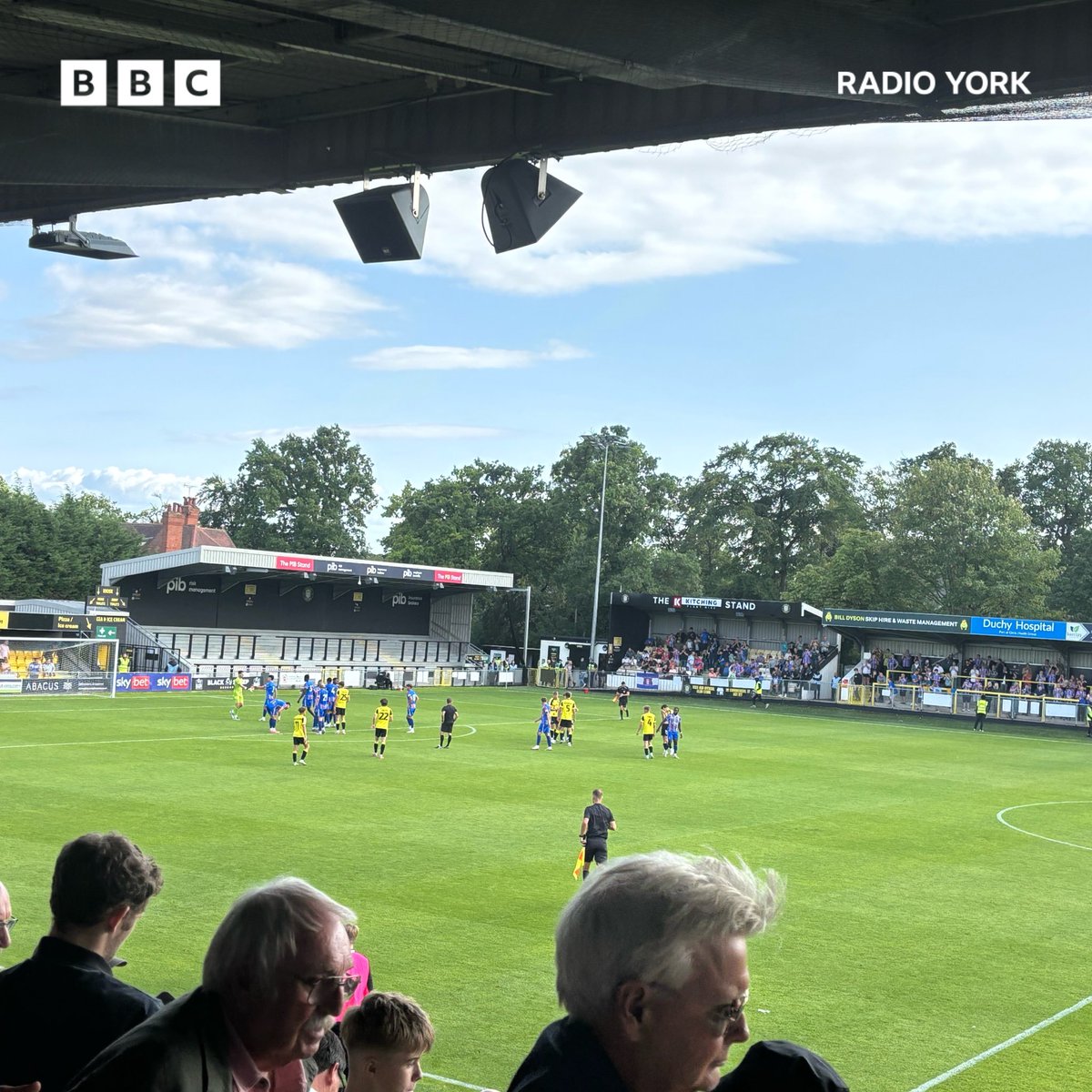 BBCYorkSport's tweet image. β° FULL TIME
@HarrogateTown 0-2 Carlisle United.
Final pre-season game for Town ends in defeat. Two first half goals from Regan Linney and Luke Armstrong for the visitors.
Reaction to come @BBCYorkSport.
#BBCEFL | #BBCFootball