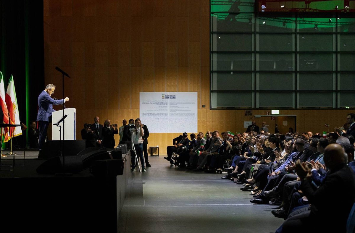 Speech of Mohammad Heydari, spokesperson of “Republicans Supporting Reza Pahlavi” at the Convention of National Cooperation:

“Greetings to Iran, salutations to Iran — and to those who, in occupied Iran, have overcome the fear of repression and continue to resist,

With deep