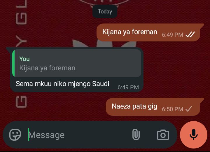 Wacha nitumee CV,sitawasahu 😂😂😂