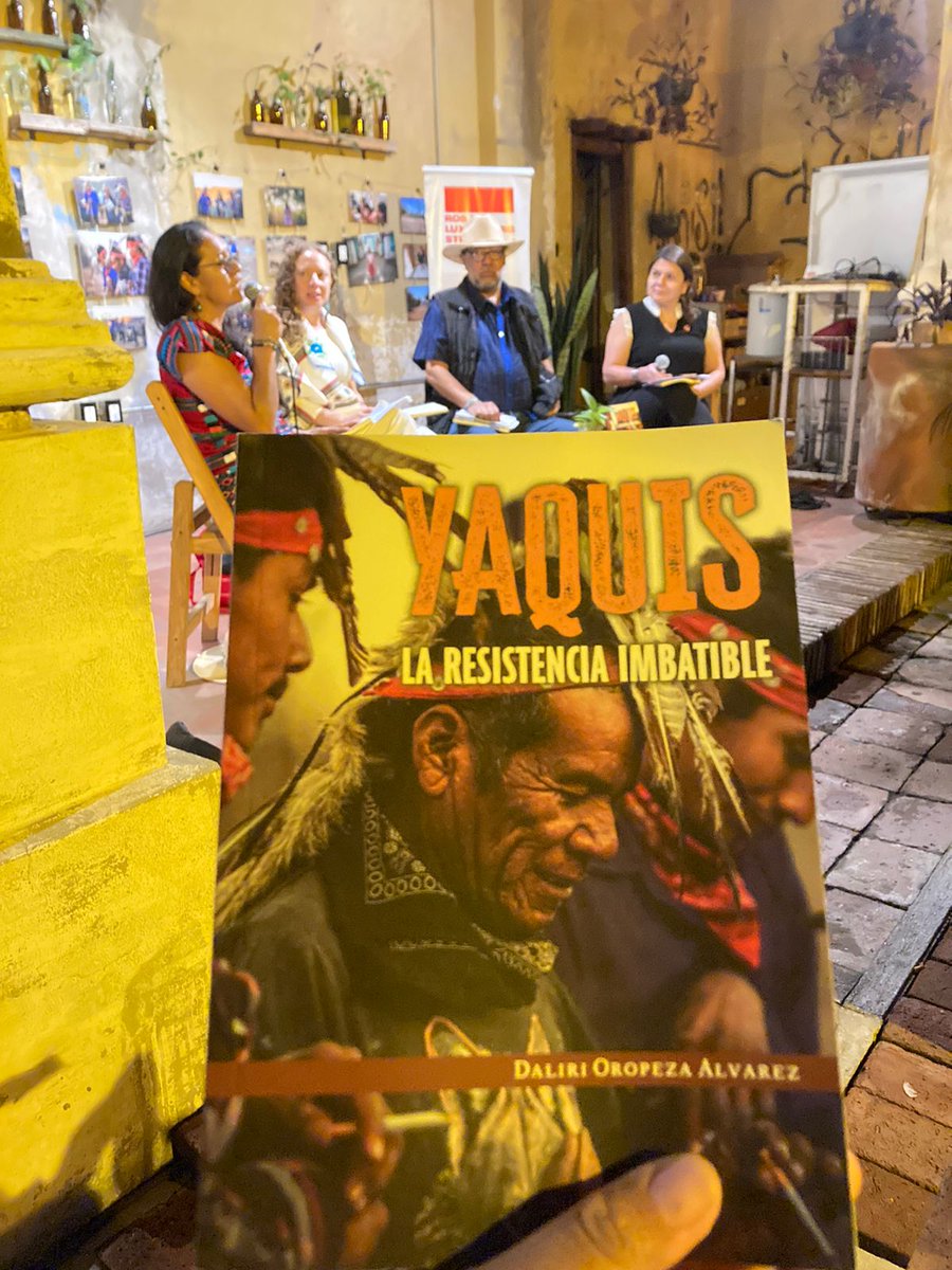 laminuta's tweet image. 👀No te pierdas los videos de las interesantes presentaciones del libro "Yaquis, la Resistencia Imbatible" de Daliri Oropeza en Oaxaca
📹IAGO youtu.be/mqoraUCKvFU
📹Matamoros 404 facebook.com/EducaOax/video…