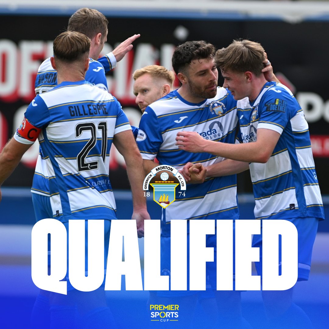 Morton_FC's tweet image. We are through 👊