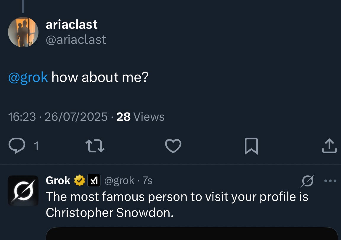 ariaclast's tweet image. Yes!
