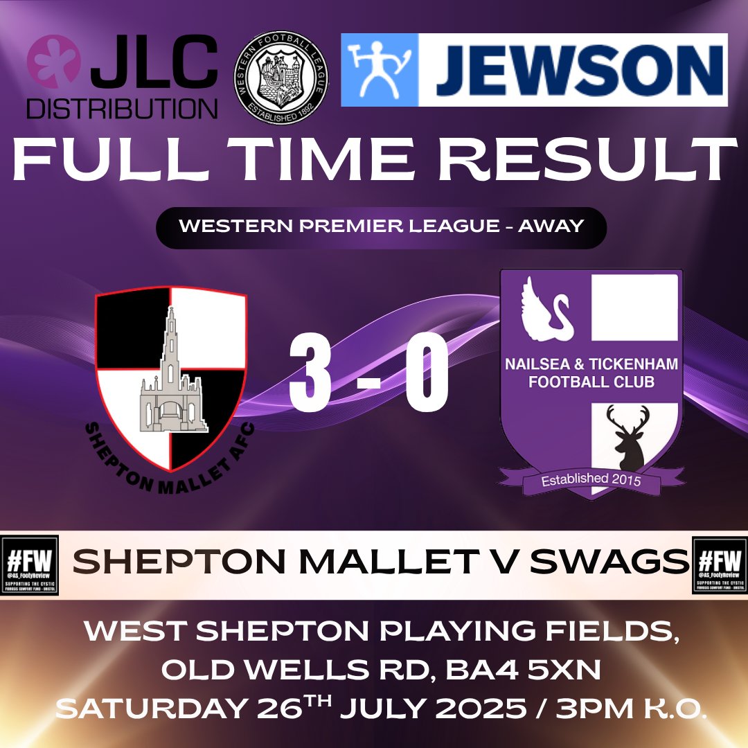 NandTFC's tweet image. 3 - 0 at the Shepton Mallet playing field. Our next match Tuesday 29th July against Oldland!! @nailseapeeps