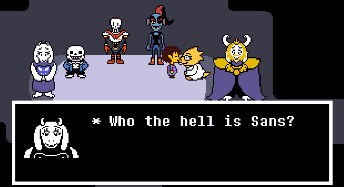 ddeaen's tweet image. toriel fake as hell