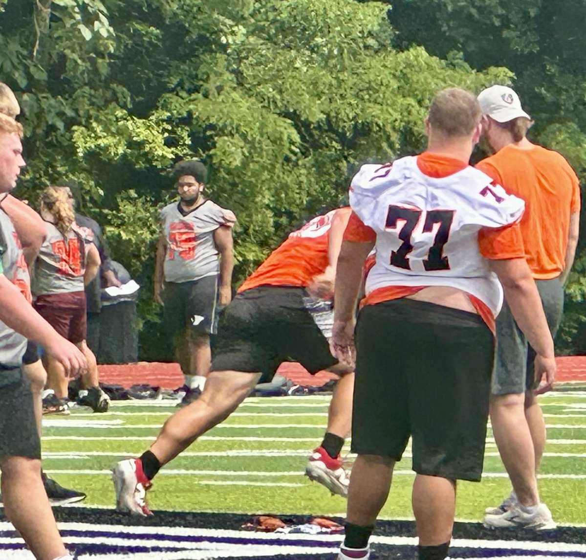 DavidAB2028's tweet image. UPike Football OL/DL Camp
