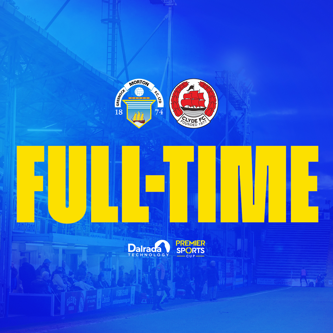 Morton_FC's tweet image. FULL-TIME: Greenock Morton 3-0 Clyde