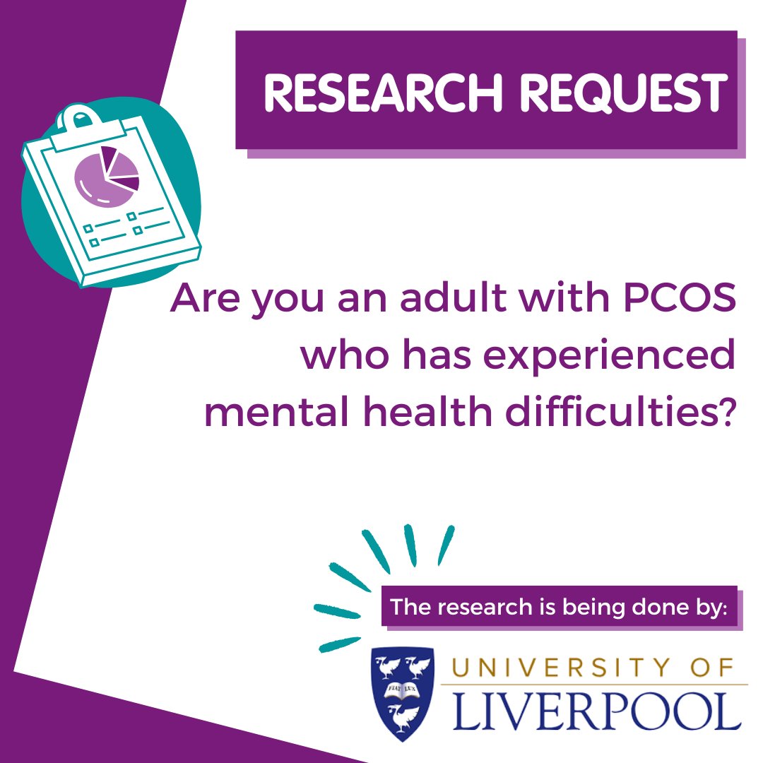 Verity (PCOS UK) (@veritypcos) on Twitter photo 🟣 RESEARCH REQUESTS 🟣
Click the link for more information on how to take part.
University of Liverpool are exploring mental health experiences: blog.verity-pcos.org.uk/2025/07/26/res…
University of Liverpool John Moores are exploring health behaviour and body image: blog.verity-pcos.org.uk/2025/07/26/res… 🟣 RESEARCH REQUESTS 🟣
Click the link for more information on how to take part.
University of Liverpool are exploring mental health experiences: blog.verity-pcos.org.uk/2025/07/26/res…
University of Liverpool John Moores are exploring health behaviour and body image: blog.verity-pcos.org.uk/2025/07/26/res…