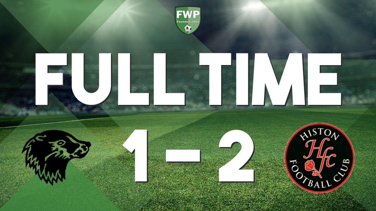 HistonFC's tweet image. FULL-TIME: Bugbrooke St Michaels 1-2 Histon fwp.co/fpG5yg
