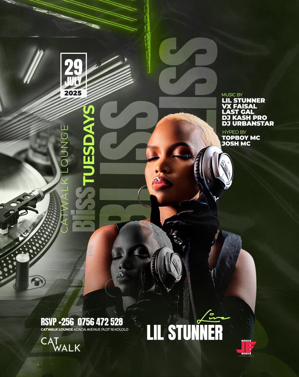 CarolPrim3's tweet image. The Lil stunner , Sheillah Gashumba will be with us this Tuesday @CatwalkKla for #BlissTuesdays