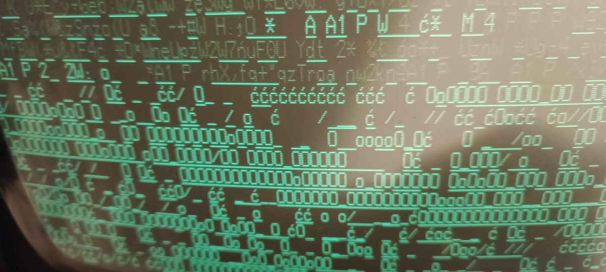 RetroNora7734's tweet image. And this confirms that my A5120 has polish char set. So maybe I should call it A5120p.