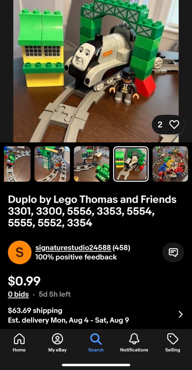 tobythetramgcv's tweet image. 99 cent bid for a bunch of lego duplo engines! - HOLY SHIT $63 SHIPPING GREAT GOOGLY MOOGLY