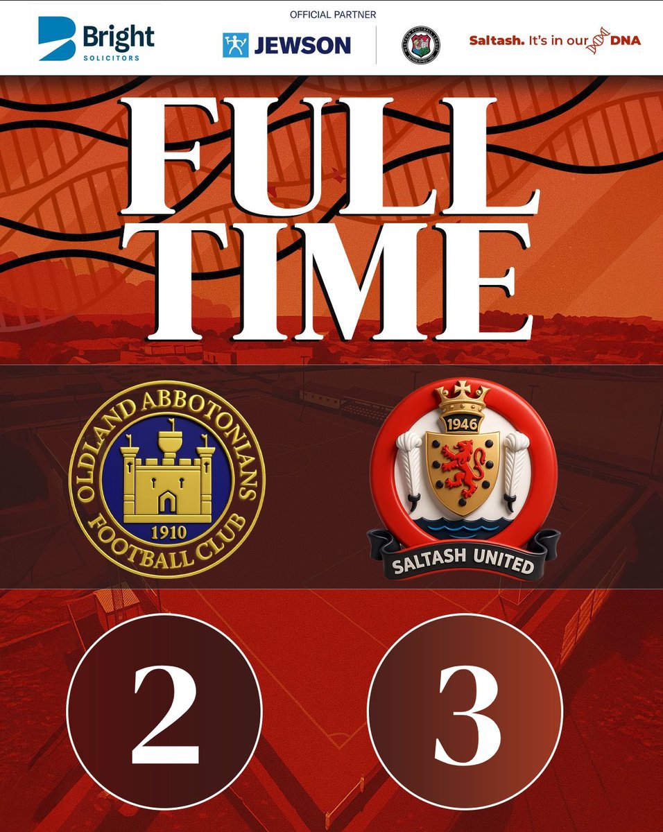 ⏹️ FULL-TIME

FT | Oldland 2-3 Saltash
Three points at the death.
R. Thomson, Tolcher, O’Melia.