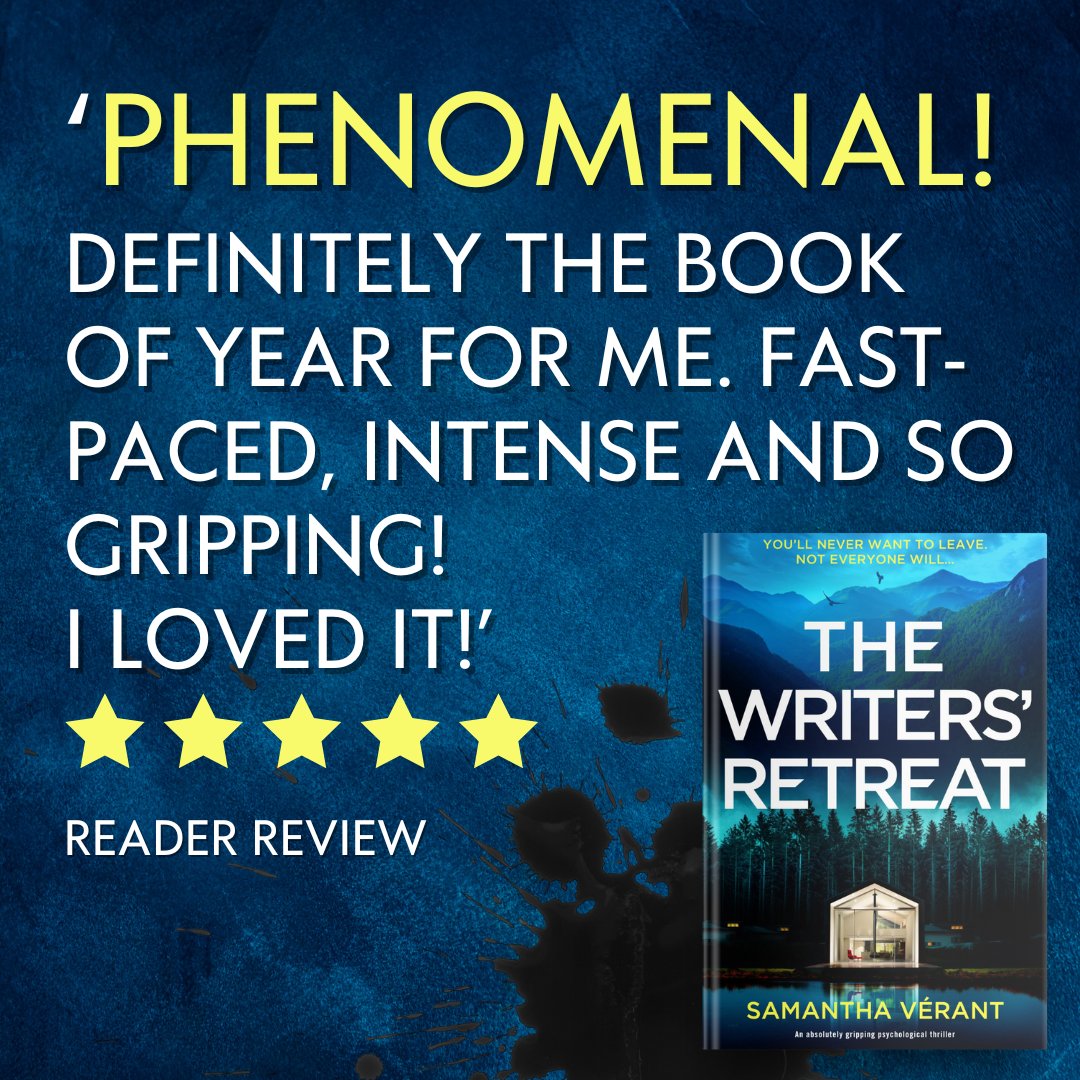 😱 Warning: readers who start <a href="/samantha_verant/">Samantha Vérant...is plotting and planning</a>!'s new psychological thriller are finding it impossible to put down!

🔥 Sink your teeth into The Writers' Retreat in ebook, paperback or audiobook today: geni.us/1041-rd-two-am

#psychologicalthriller