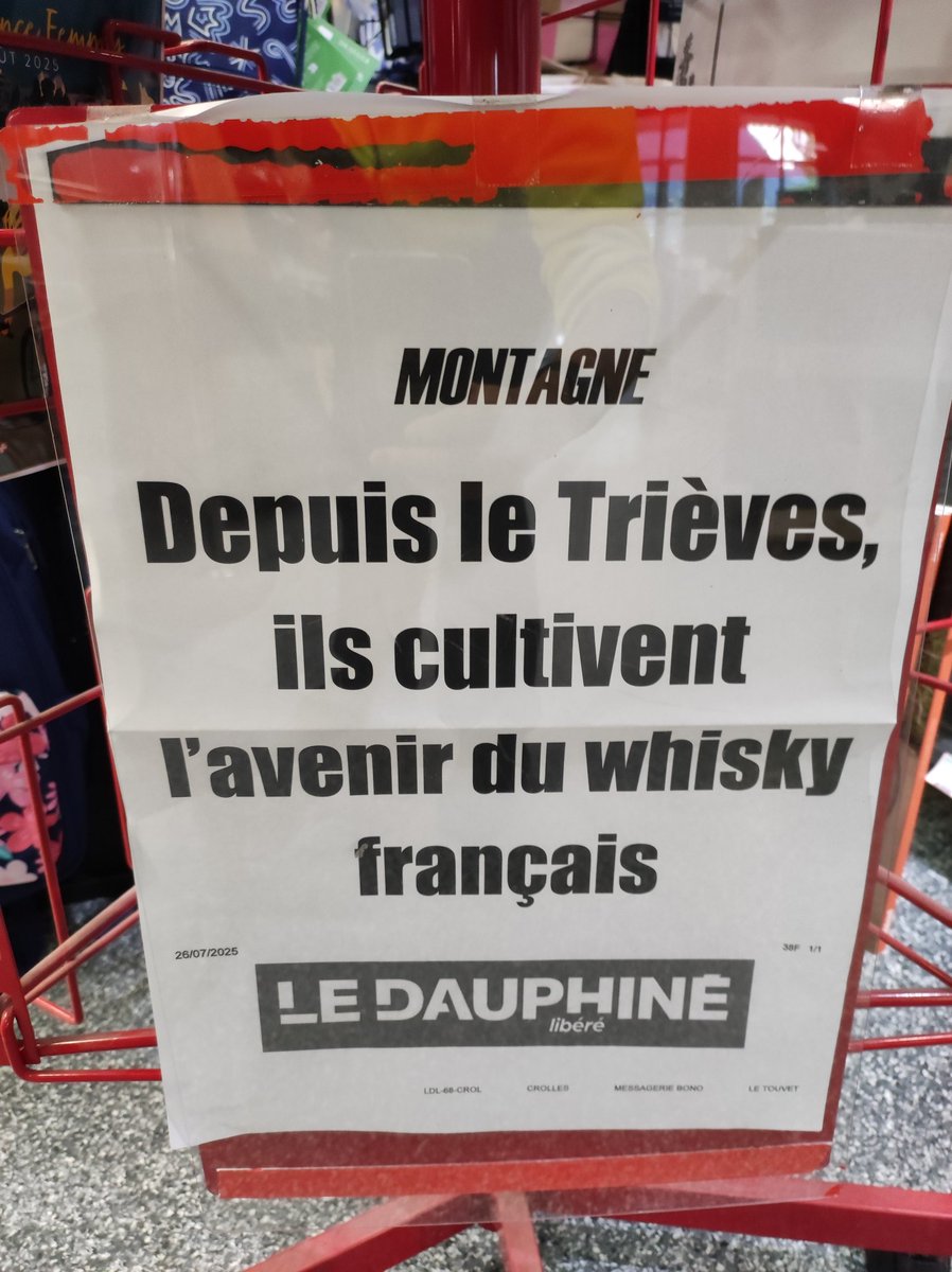 Sonic_urticant's tweet image. En plein délire acétamipride et loi Duplomb.
Admirez ce qui fait la une des journaux chez moi.
Voilà. On se glorifie d'être "l'avenir" de la culture du meurtre par accidents de la route, cancers, et malformations des bébés.
Zéro pétition là par contre.
Et je peux vous dire que le…