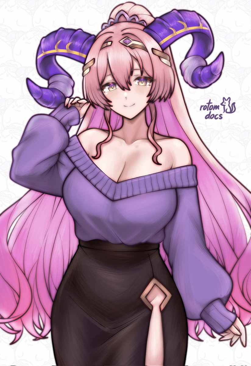 RotomDocs's tweet image. i haven&apos;t drawn her in so long  so have a nerthuz ( ＾ω＾ )