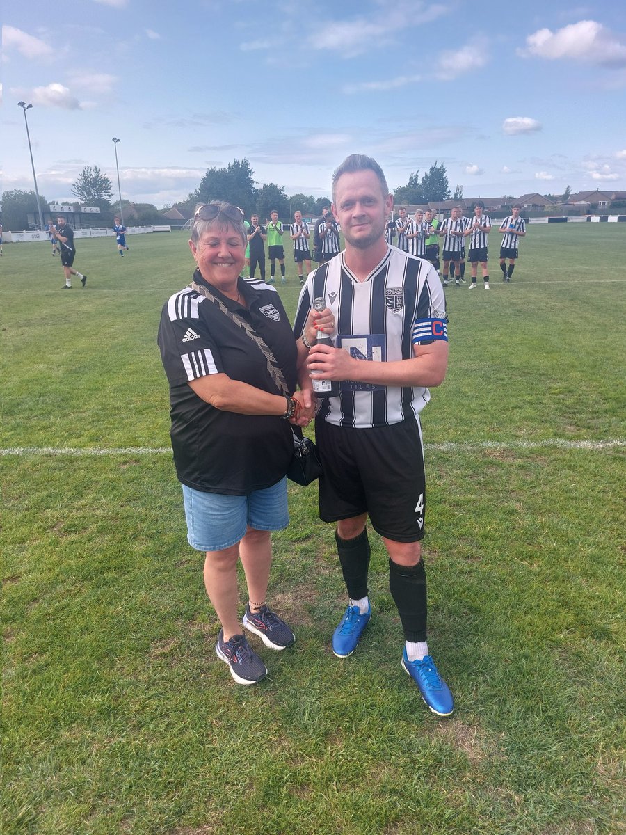 pcfc1906's tweet image. Today's man of the match is our Captain @HowesDanny.

A class performance, skipper 👏 

#UpTheChurch