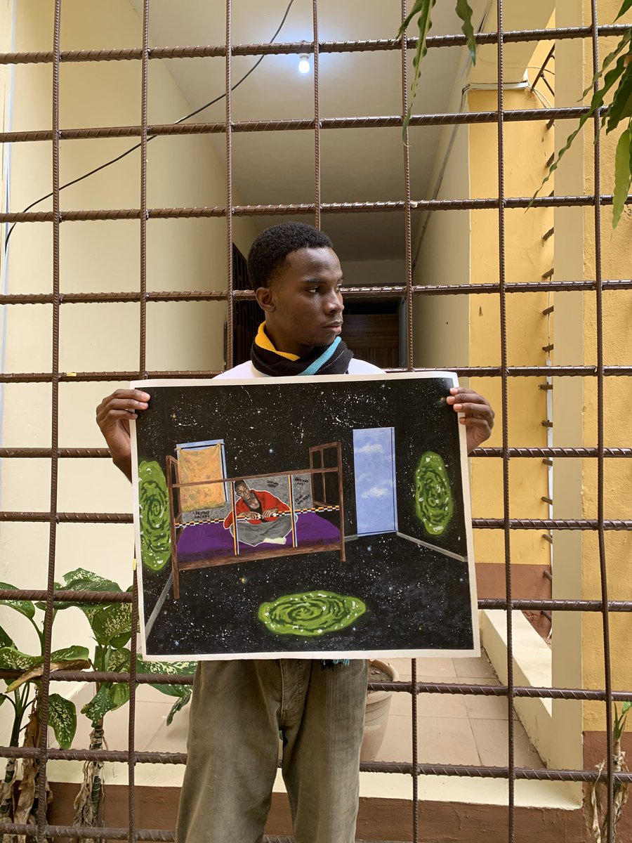 RICKSDAGREAT's tweet image. This artwork explores the connection between the mind and heart, depicting the mind as an open room for thoughts and influences. It echoes Proverbs 4:23, urging us to "guard our heart." Viewers are invited to reflect on their emotional and mental landscapes. Share your thoughts!