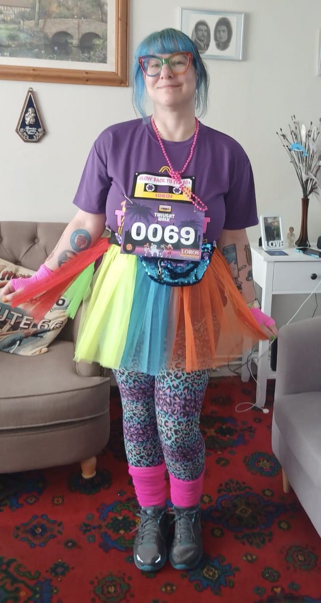 Ready for my 10k! Thank you to everyone who donated. Every penny will make a difference…