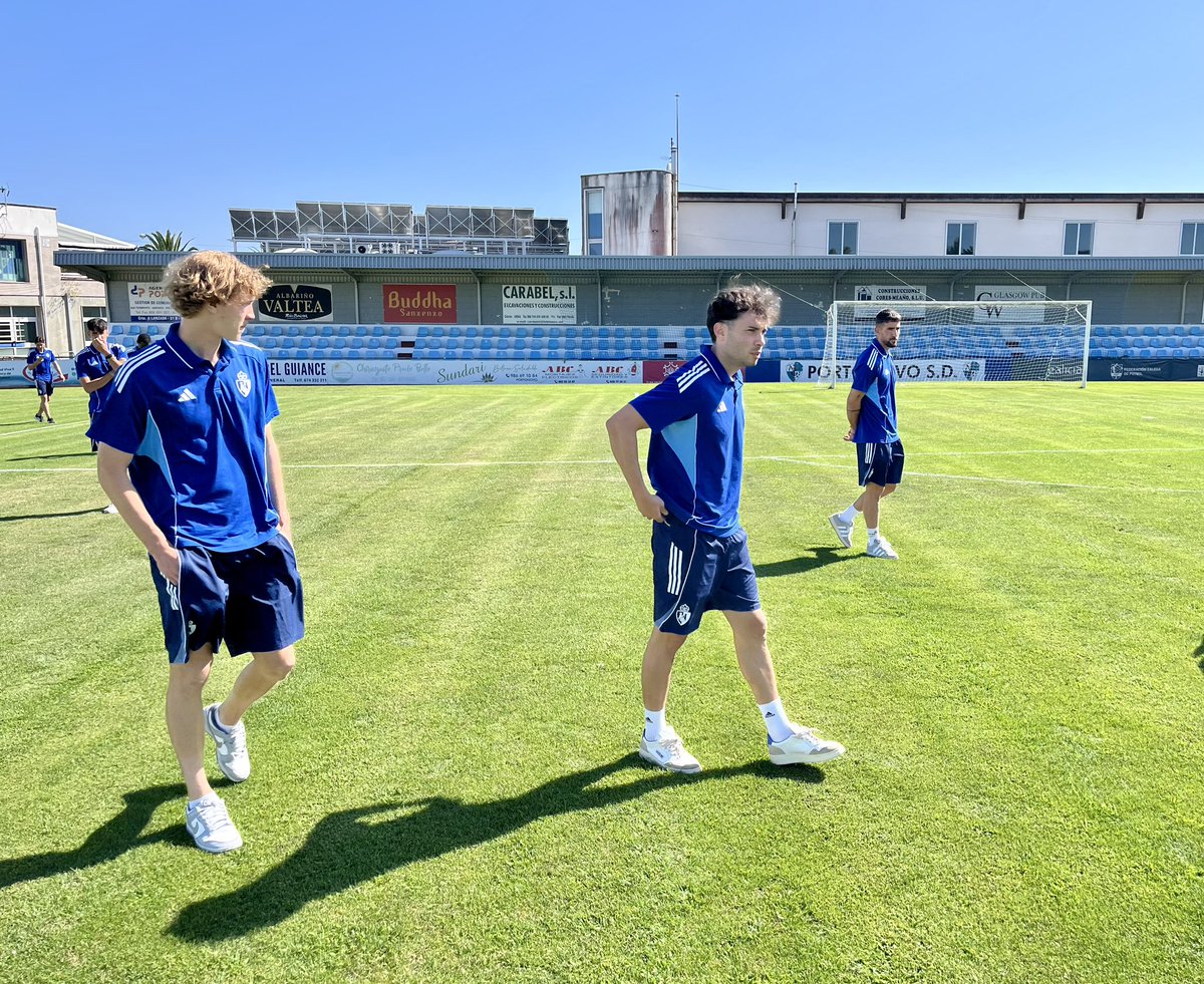 SDP_1922's tweet image. ¡Ya en Portonovo para jugar desde las 19:30 horas ante el @CD_Arenteiro el tercer amistoso de la pretemporada de la Deportiva!
#Adelanteyarriba
#SomosDeportiva