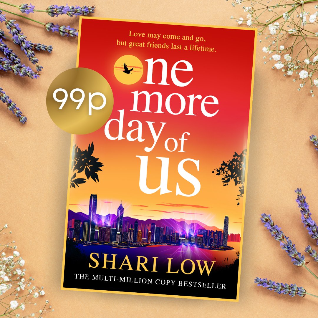 BoldwoodBooks's tweet image. 💫 99p DEAL 💫
Moira has just retired after singing in Glasgow pubs and Caribbean cruise ships for three decades ✨ Now she’s ready for a new adventure... 📚
Grab your copy of #OneMoreDayofUs by bestselling author, @ShariLow, for 99p now! mybook.to/OneMoreDayofUS