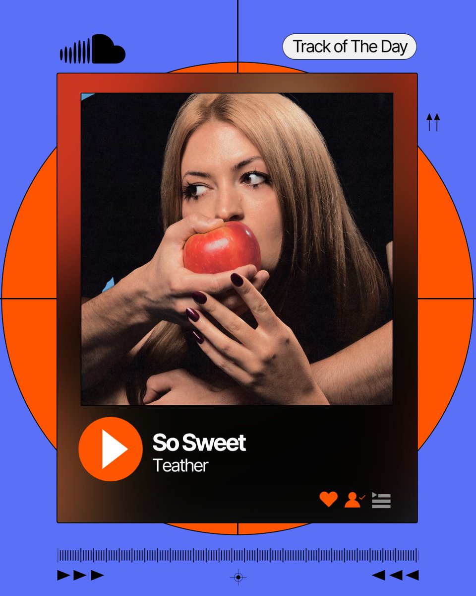 SoundCloud's tweet image. TRACK OF THE DAY: #Teather - So Sweet
ow.ly/lFOC50WuPY1