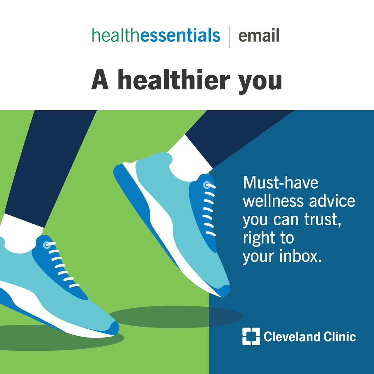 ClevelandClinic's tweet image. Stay up to date on critical health and wellness advice from leading medical experts.
Sign up for our Daily Tips emails, delivered every weekday. my.clevelandclinic.org/health-essenti…
