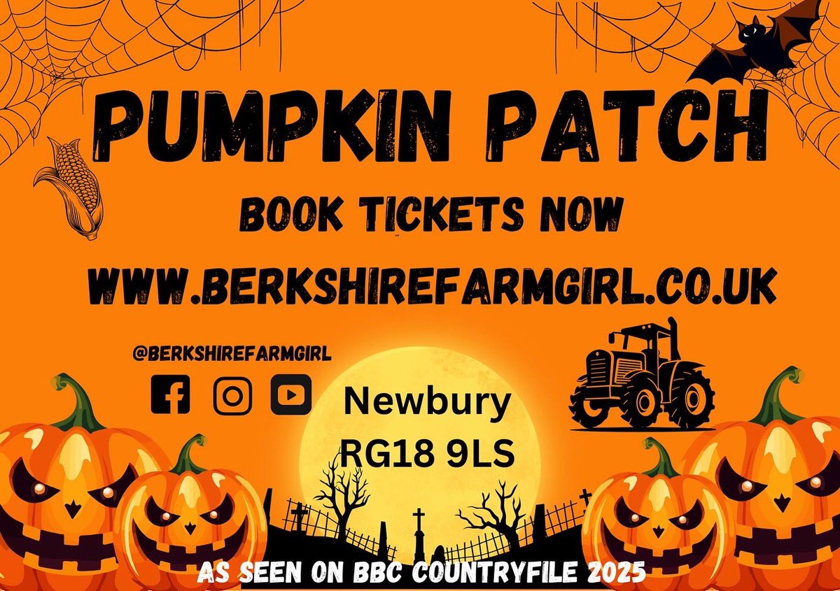 LittleBigFarm's tweet image. The pumpkin patch is open for bookings for 2025. The drought has affected some of the crops and it will have an even more authentic feel to the problems farmers face to produce food.
Thank you for your support 🎃