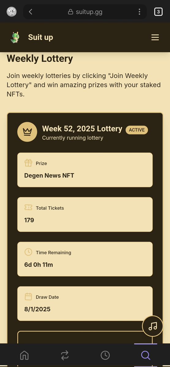 DKburnttree's tweet image. Checked my wallet and noticed a new NFT from @TheHermansClub
Shout out to @Suit_upNFT and their improved lottery system for this one.
Upgrades and Improvements have been rolling out non-stop, from the website, to staking, and of course, the new lottery system. Check them out!
