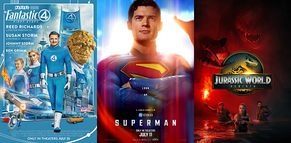 BORReport's tweet image. Estimated Daily #BoxOffice Top 7 for Friday, July 25, 2025 (including previews)
1. #TheFantasticFour - $57.00M
2. #Superman - $7.10M
3. #JurassicWorldRebirth - $3.65M
4. #F1TheMovie - $1.81M
5. #SmurfsMovie - $1.72M
6. #IKnowWhatYouDidLastSummer - $1.63M
7. #HowToTrainYourDragon…